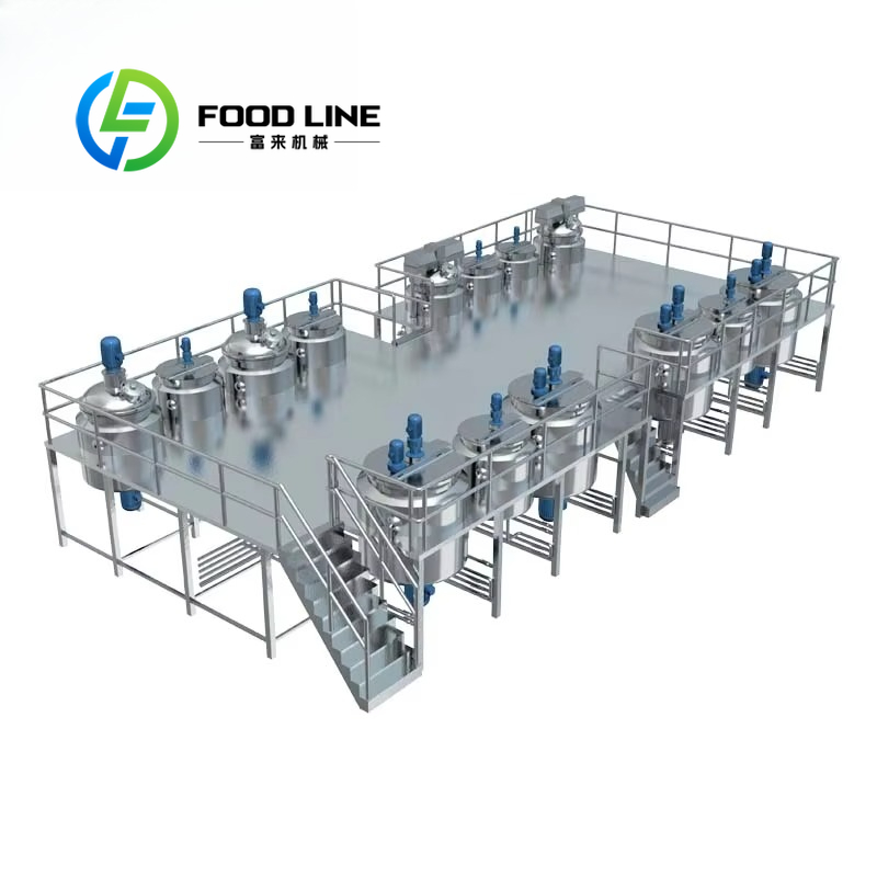 Soap Making Machine - 액체세제 샴푸 액체손세정제 제조기 맞춤 제작