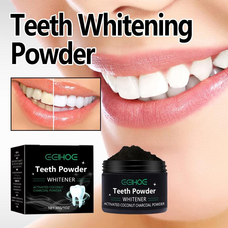 Activated Charcoal Powder - 치아 미백 파우더 숯/베이킹 소다 치아