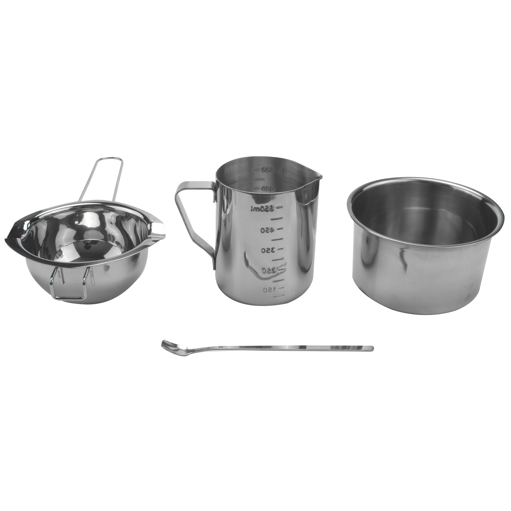 Soap Making Double Boiler - AEE8-4 세트 스테인리스 스틸 이중 보일러