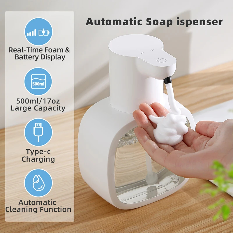 Soap Making Machine - 새로운 벽걸이형 자동 비누 디스펜서 폼