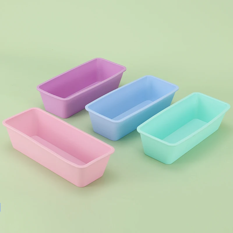 Soap Making Party - 직사각형 비누 몰드 실리콘 베이킹 몰드