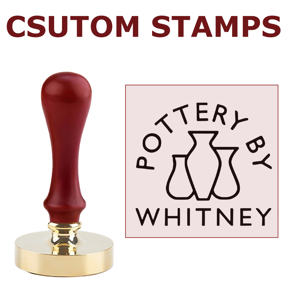 Soap Stamp Custom - Diy Potters Lovers Gift를 위한 나만의