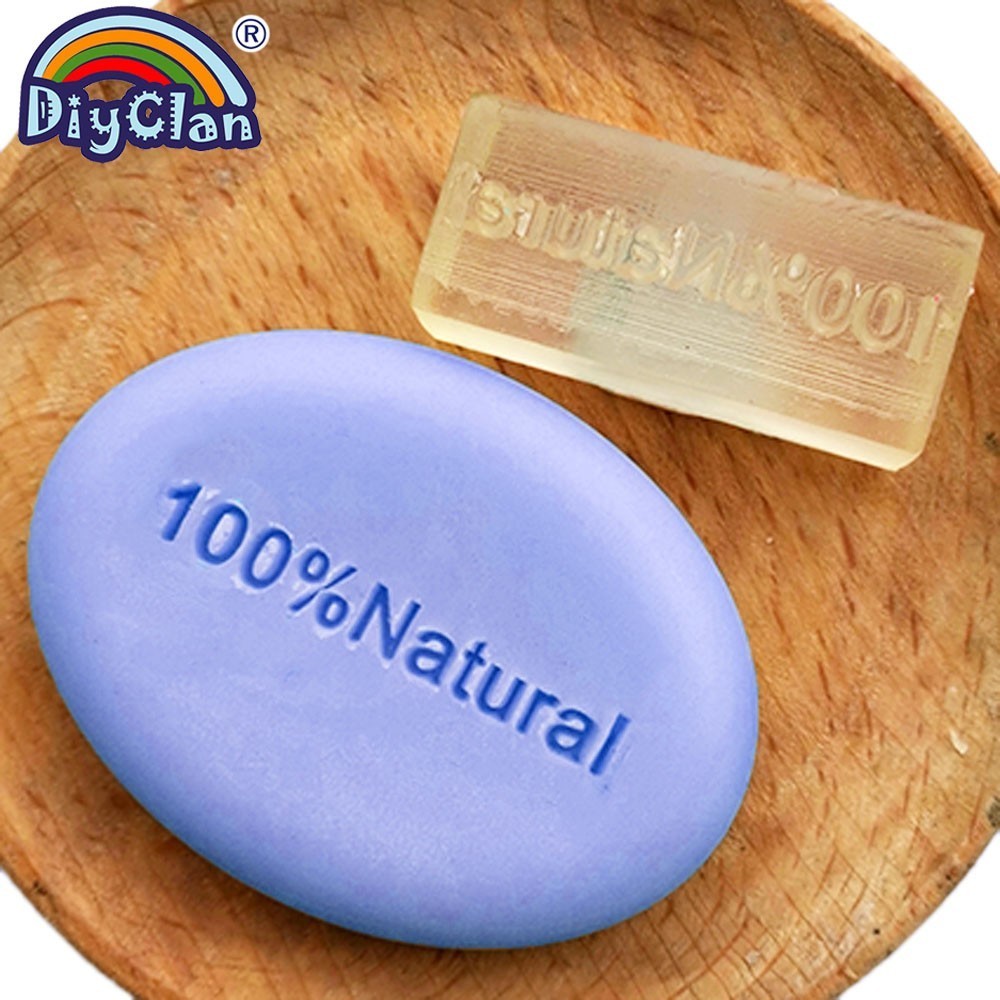 Soap Stamp Custom - 수제 수지 투명 비누 스탬프 100%