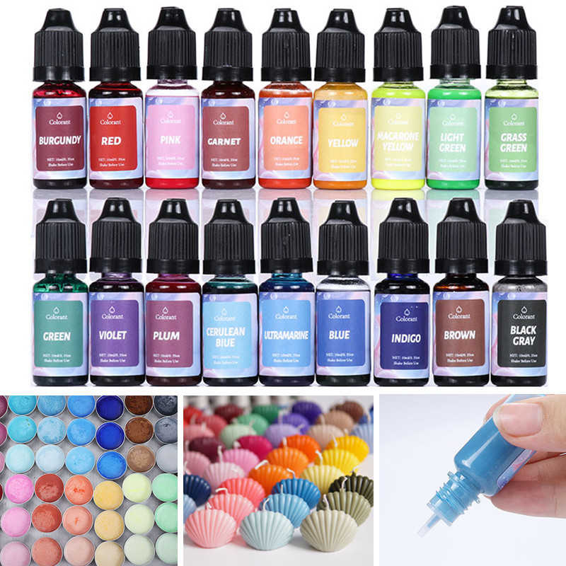Soap Making Dye - 수지 안료 양초 염료 액체 착색제,