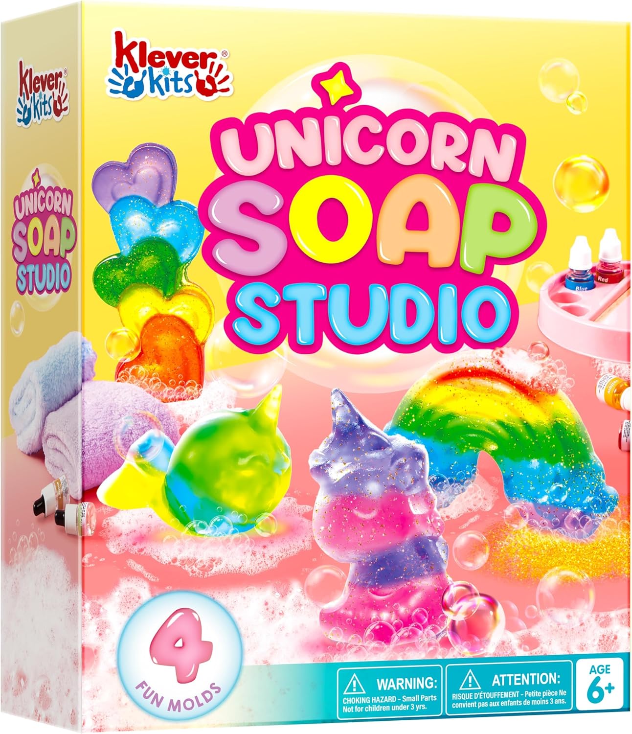 Soap Making Activity - 조이파이 유니콘 비누 만들기 키트 소녀