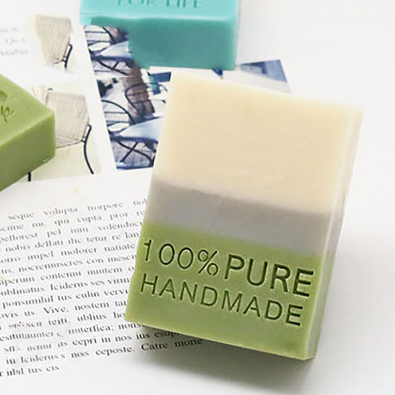 Soap Stamp Custom - 아크릴 비누 스탬프, 절묘한 글자 도장,