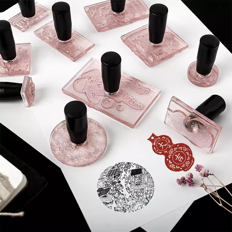 Soap Stamp Custom - 개인 맞춤형 인감 스탬프 개인 수제
