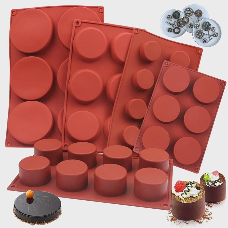 Soap Making Vendors - 둥근 실리콘 비누 몰드 DIY 수제