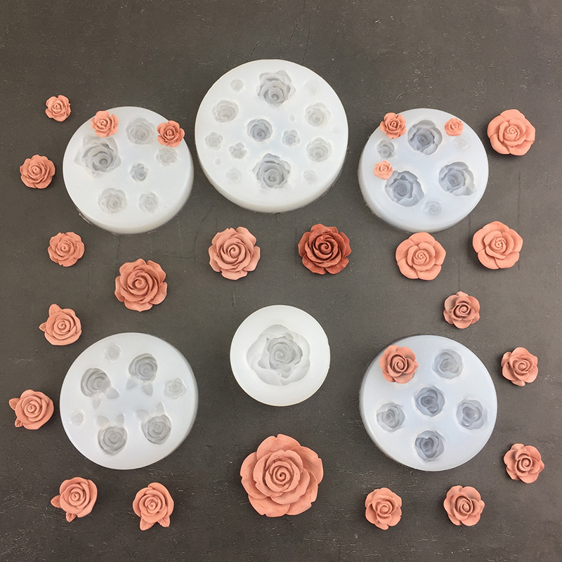 장미 꽃 모양 잎 실리콘 몰드, 퐁당 초콜릿 몰드 촛불 - Soap Making Tutorial 리뷰 및 가격