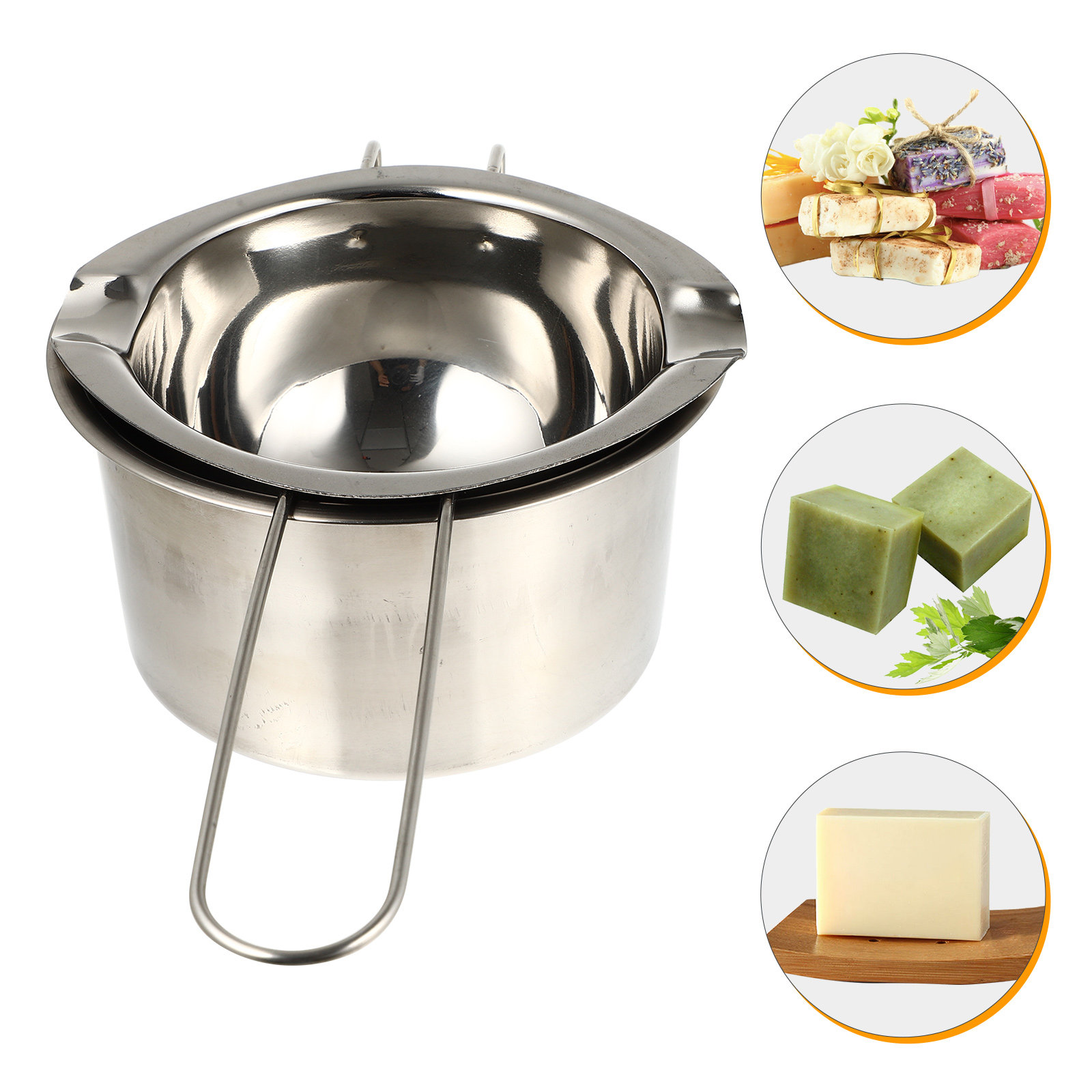 1세트 프리미엄 왁스 멜팅 컨테이너 스테인리스 스틸 멜 - Soap Making Pot 리뷰 및 가격