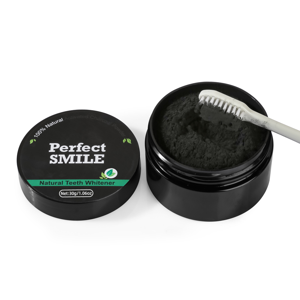 치아 미백 파우더 유기농 활성탄 파우더 대나무 코코넛  - Activated Charcoal Powder 리뷰 및 가격