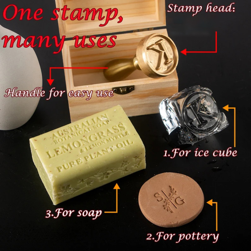 맞춤 도자기 스탬프, 로고 디자인으로 개인 맞춤형 세라 - Soap Stamp Custom 리뷰 및 가격