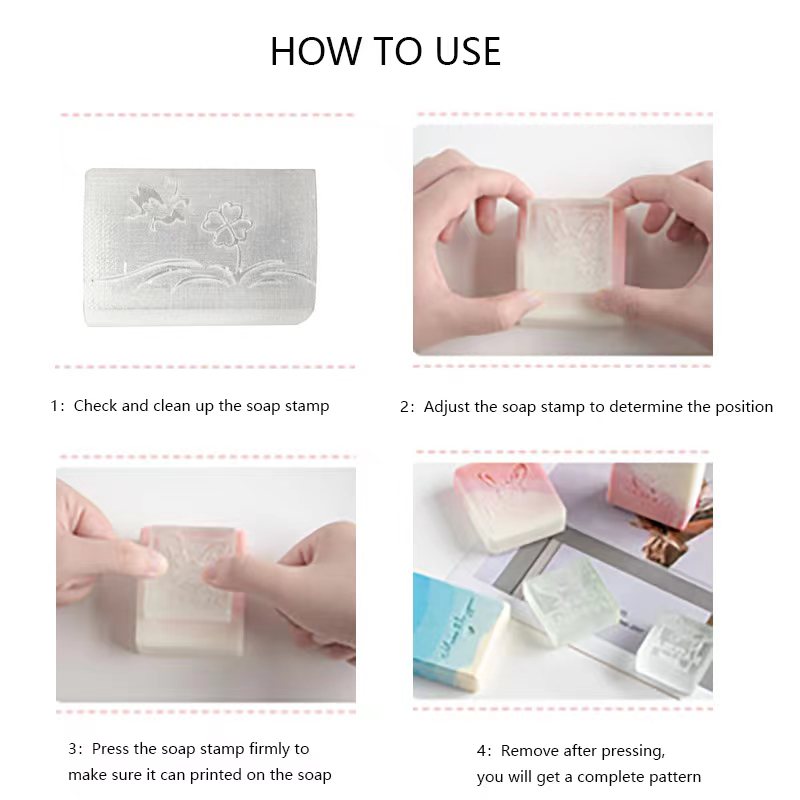 100% 천연 비누 글자 꽃 라운드 패턴 아크릴 맞춤형 - Soap Stamp Custom 리뷰 및 가격