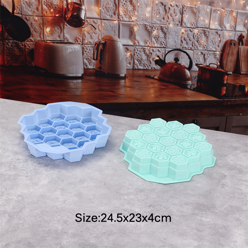 실리콘 19 모바일 꿀벌 벌집 케이크 초콜릿 비누 아이 - Soap Making Tutorial 리뷰 및 가격