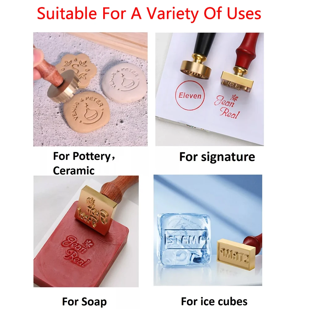 맞춤형 점토 스탬프, 도자기 세라믹 스탬프, 비누 스탬 - Soap Stamp Custom 리뷰 및 가격