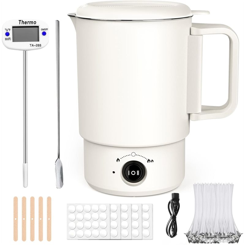 A47U 전기 왁스 멜팅 포트 키트(온도계 포함) 80 - Soap Making Pot 리뷰 및 가격