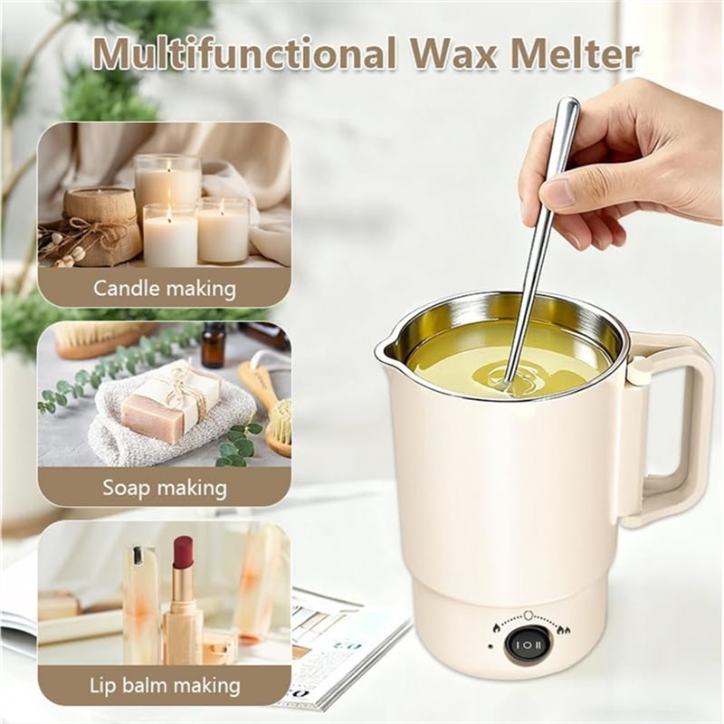 A47U 전기 왁스 멜팅 포트 키트(온도계 포함) 80 - Soap Making Pot 리뷰 및 가격