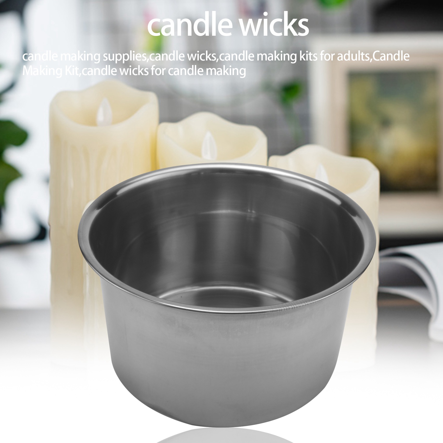 AB34-4 세트 스테인리스 스틸 이중 보일러 긴 손잡 - Soap Making Double Boiler 리뷰 및 가격