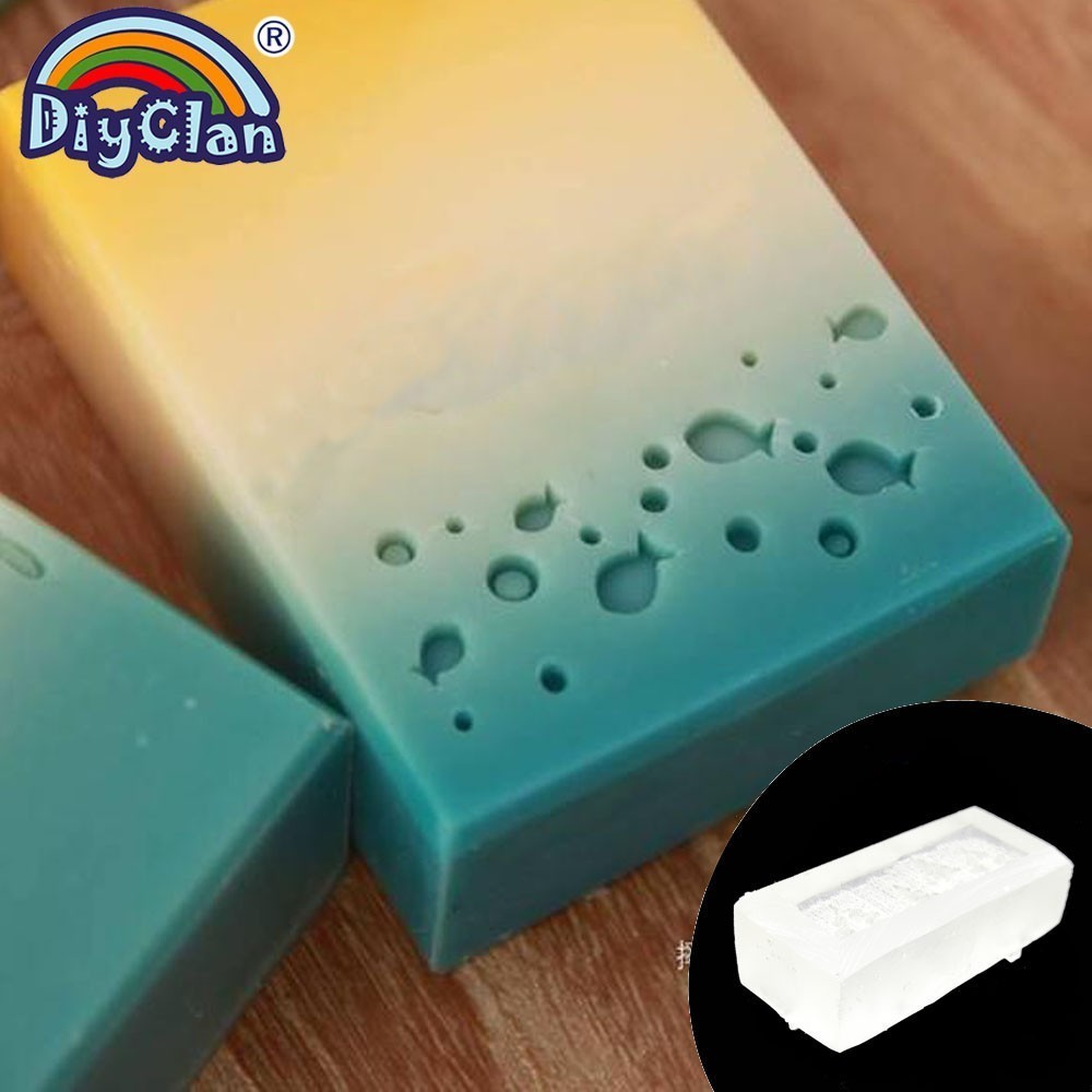 귀여운 물고기 그룹 수제 아크릴 비누 스탬프 만들기 바 - Soap Stamp Custom 리뷰 및 가격