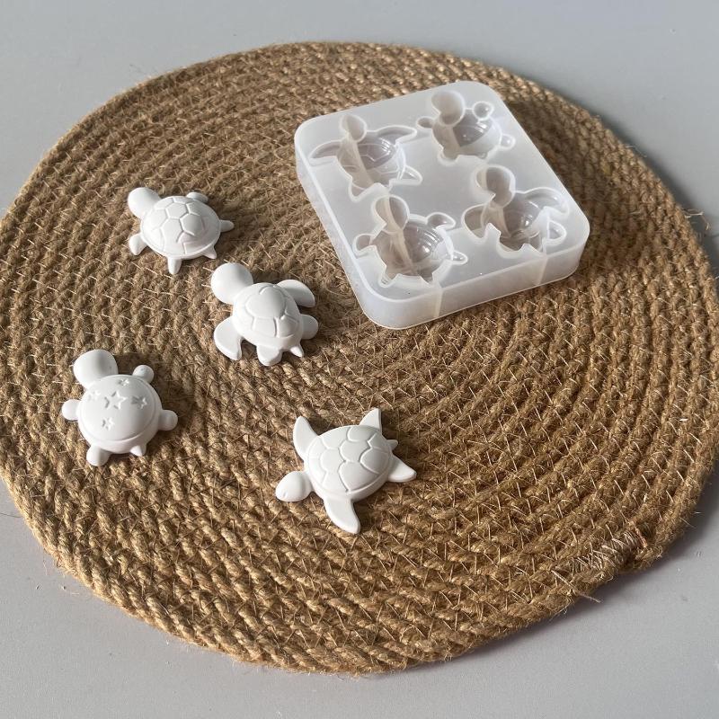 네 마리 거북이 플라스터 실리콘 몰드 DIY 하트 스타 - Soap Making Party 리뷰 및 가격
