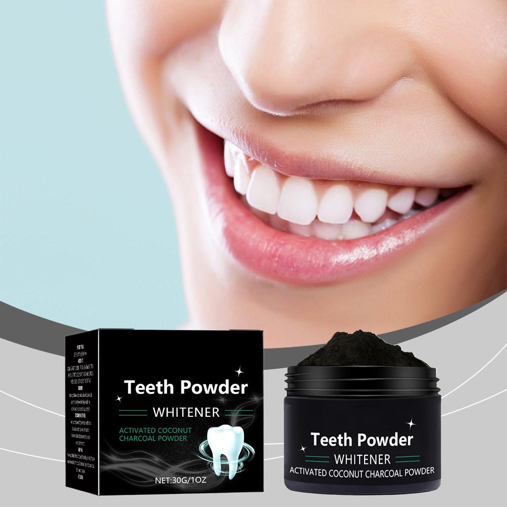 치아 미백 파우더, 천연 미백 및 치아 딥 클리닝 파우 - Activated Charcoal Powder 리뷰 및 가격