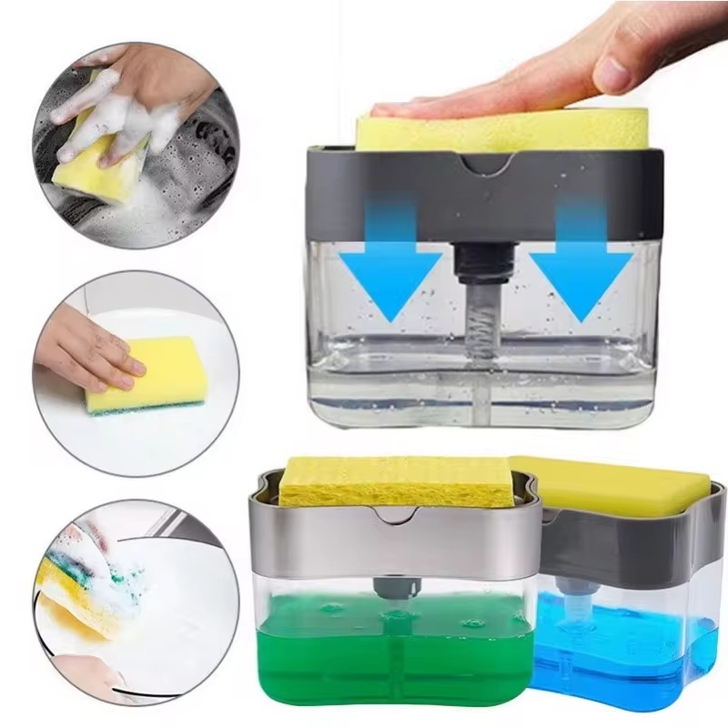 주방세제 디스펜서 세척세제 프레스형 세척 냄비솔 주방  - Soap Making Pot 리뷰 및 가격