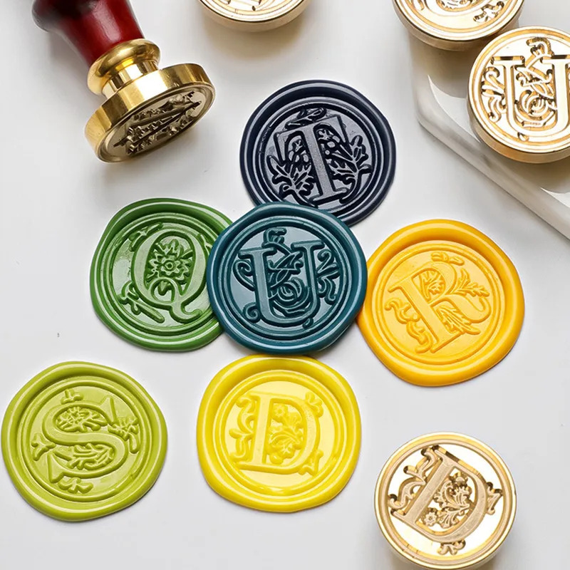 1세트 26개 알파벳 A-Z 왁스 씰 스탬프 (나무 손 - Soap Stamp Custom 리뷰 및 가격