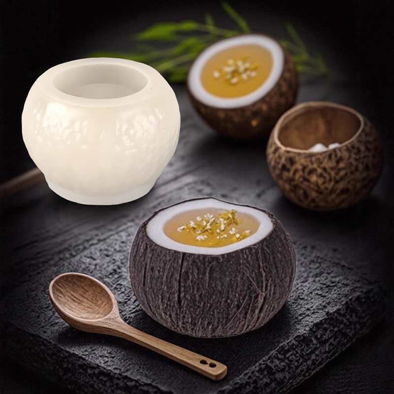 3D 시뮬레이션 코코넛 실리콘 몰드 아로마테라피 캔들  - Soap Making Party 리뷰 및 가격