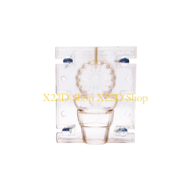 X22D 꽃 촛불 금형 플라스틱 비누 금형 크리스마스  - Soap Making Pot 리뷰 및 가격