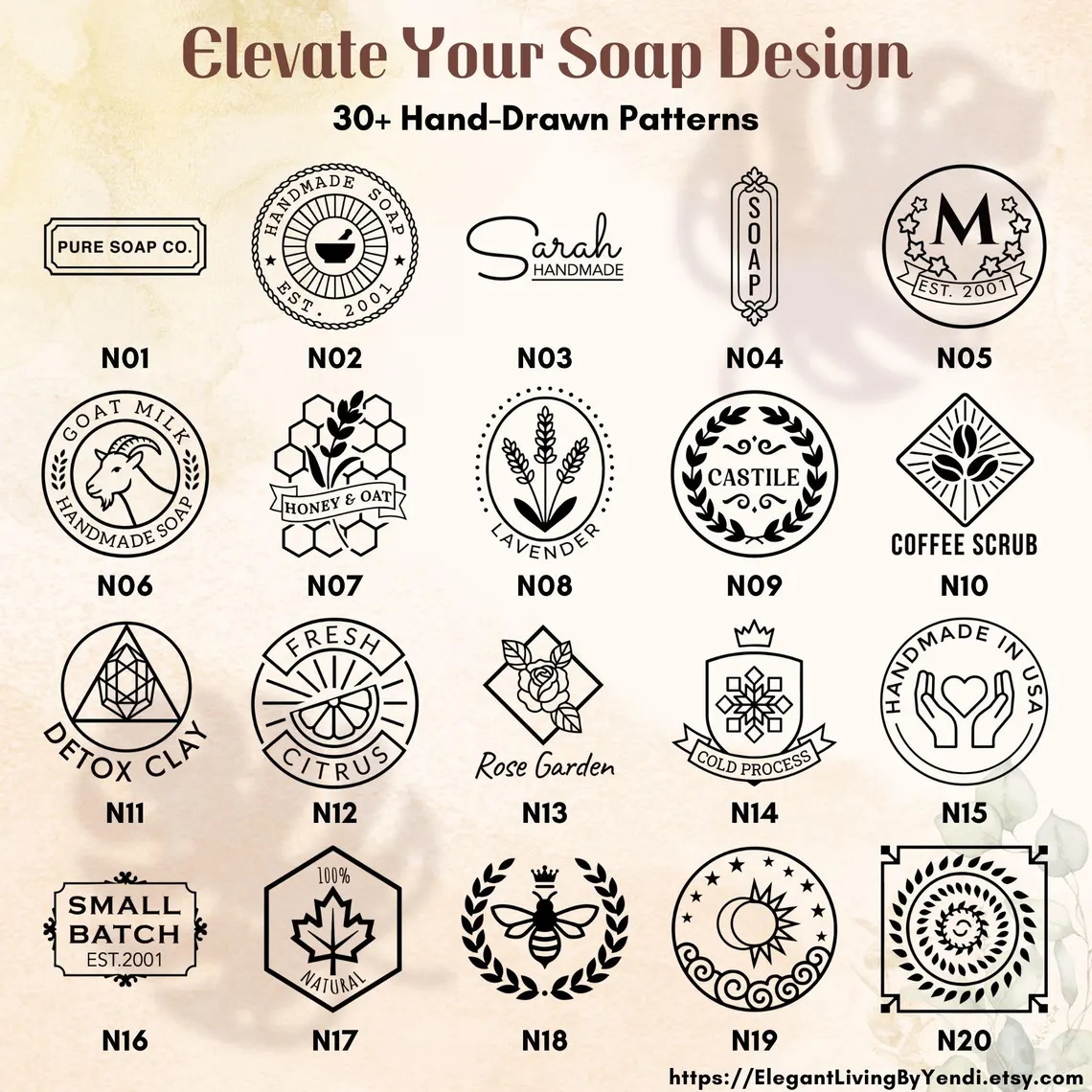 맞춤형 도자기 스탬프 - 개인 맞춤형 로고 비누 스탬프 - Soap Stamp Custom 리뷰 및 가격