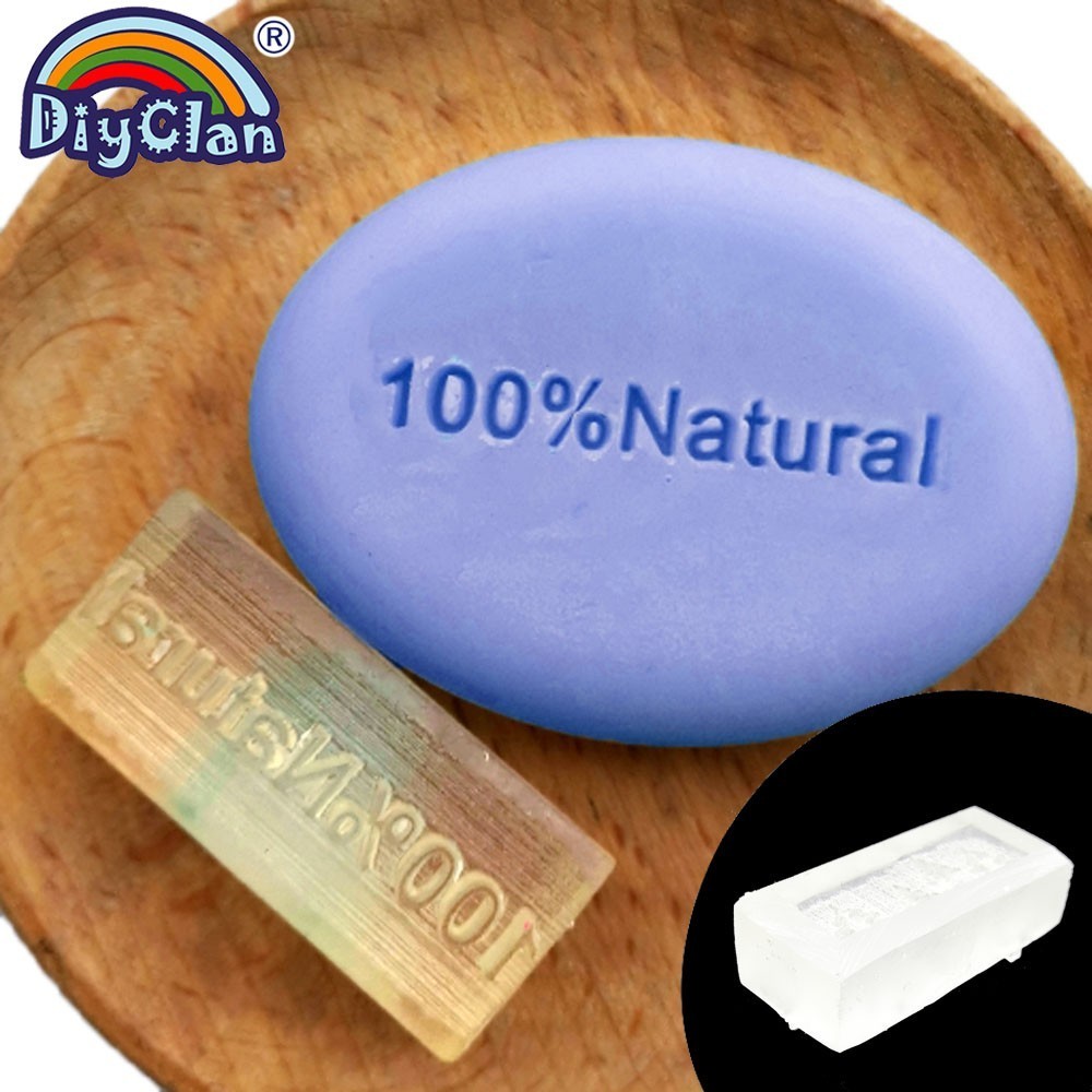 수제 수지 투명 비누 스탬프 100% 천연 DIY 유기 - Soap Stamp Custom 리뷰 및 가격