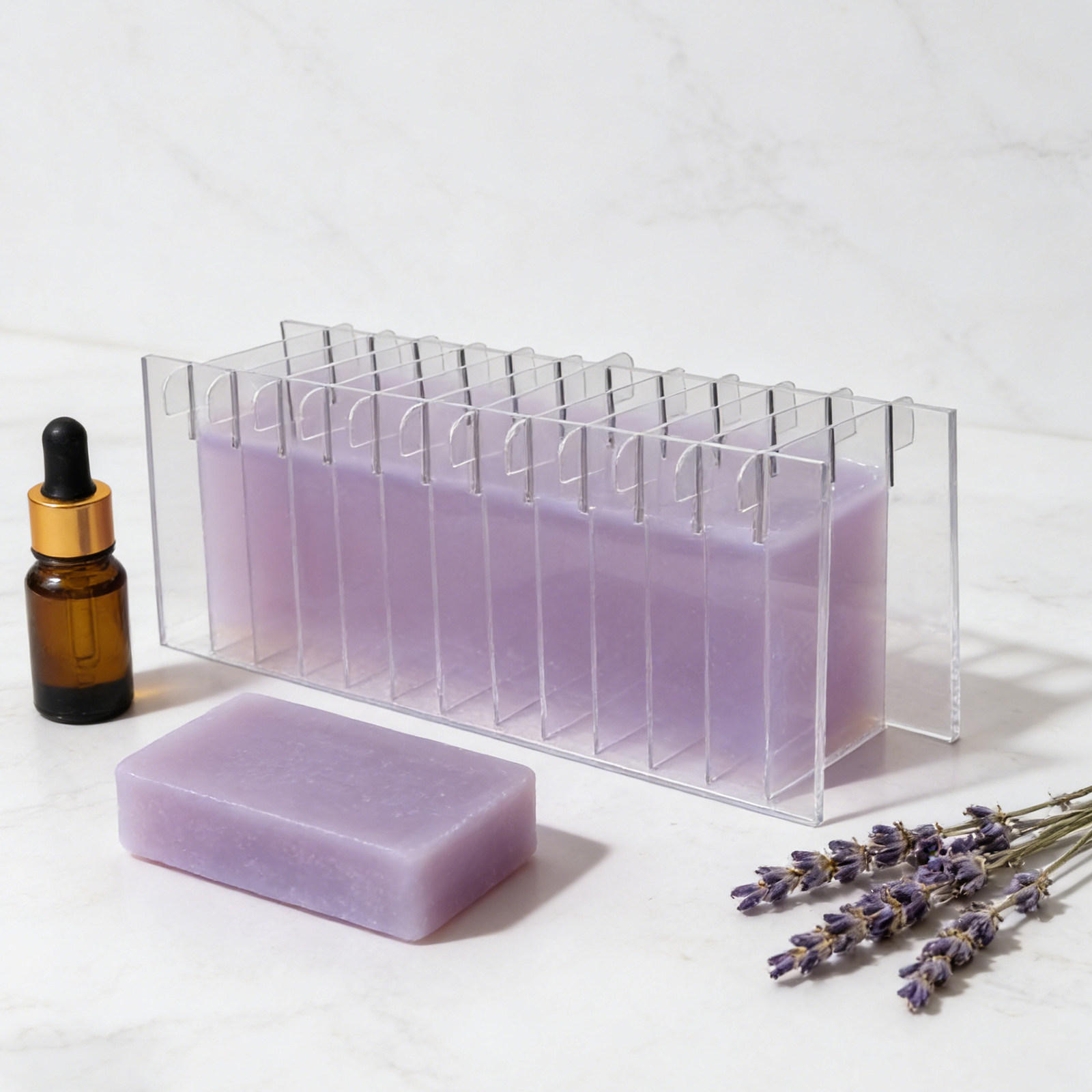 실리콘 몰드용 아크릴 비누 분할판, 콜드 프로세스 멜트 - Soap Making Vendors 리뷰 및 가격