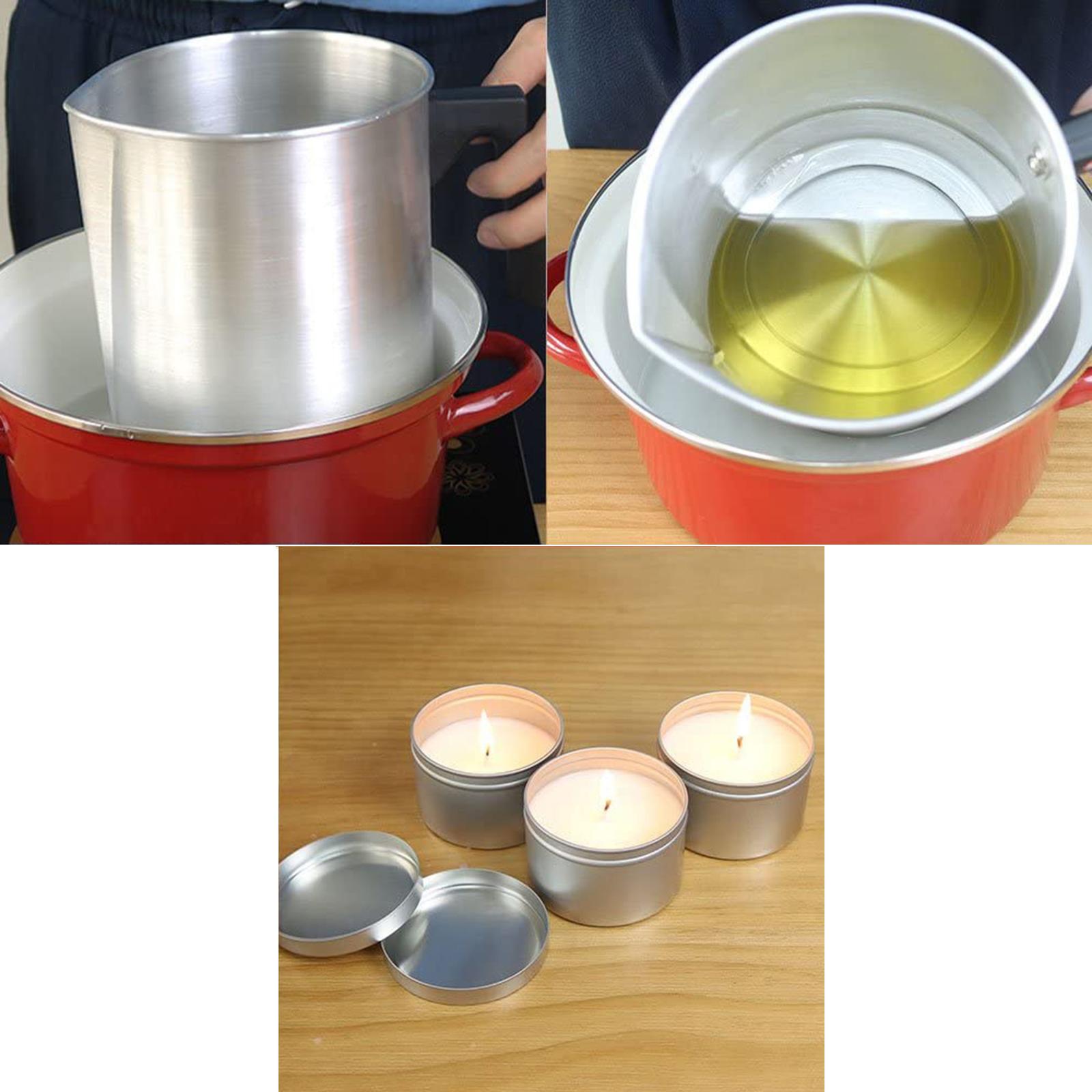 비누 주조용 멜팅 푸어링 포트, 롱 스푼 포함 더블 보 - Soap Making Double Boiler 리뷰 및 가격