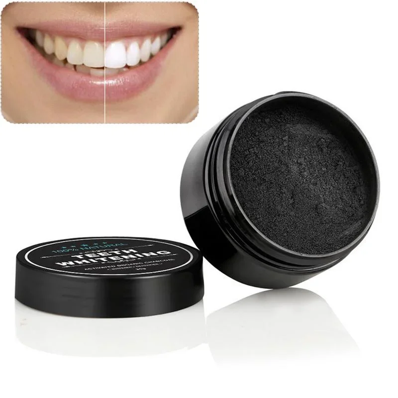식품 등급 치아 분말 숯 치아 미백 제품 활성탄으로 치 - Activated Charcoal Powder 리뷰 및 가격