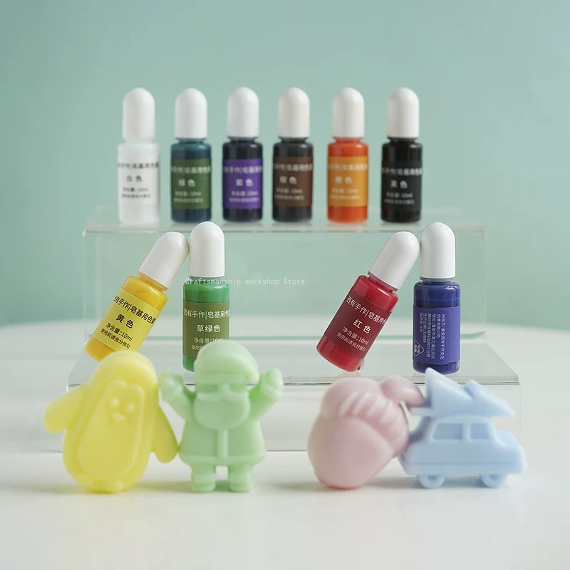 수제 비누 베이스 색소 10색 10ml DIY 비누 만 - Soap Making Dye 리뷰 및 가격