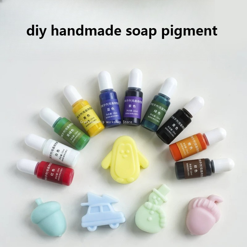 수제 비누 베이스 색소 10색 10ml DIY 비누 만 - Soap Making Dye 리뷰 및 가격